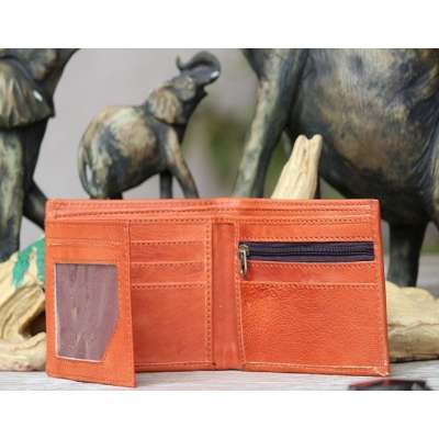 Handmade Genuine Leather Wallet ATM Card Holder Men Wallet